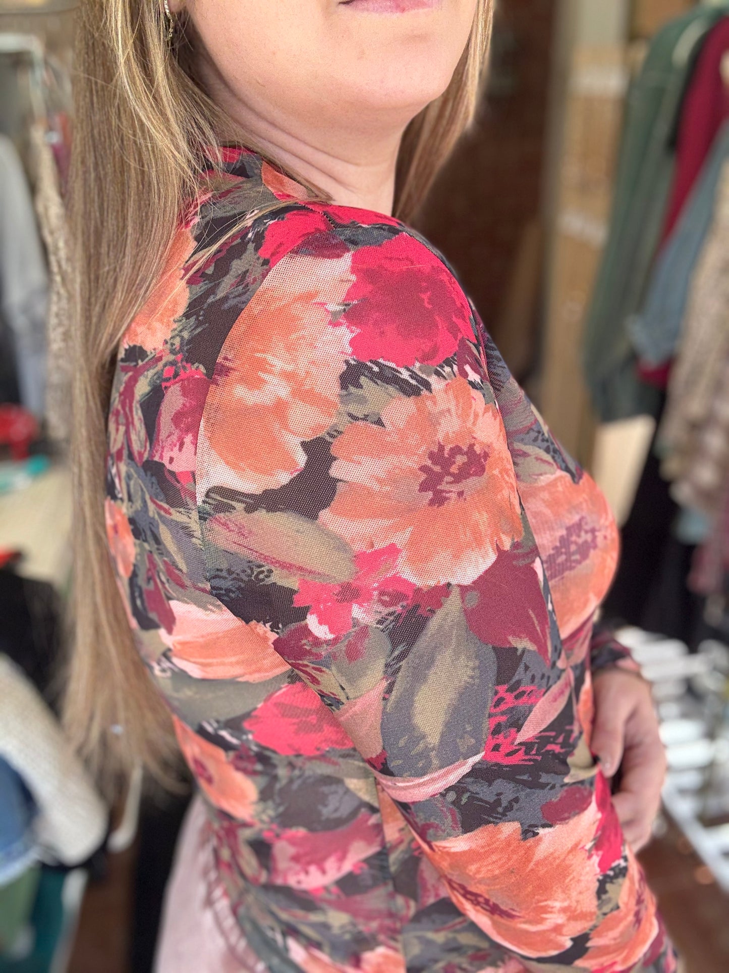 FALL FLORAL MESH
