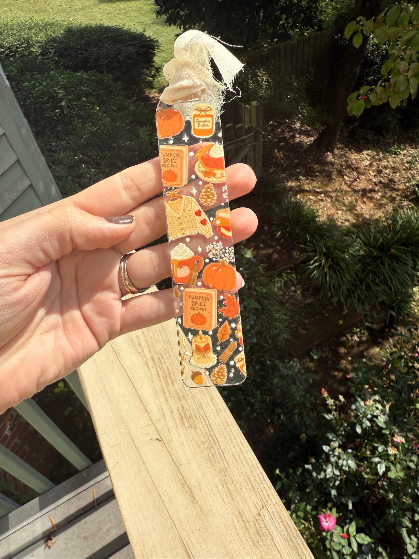 FALL FLAVORS - BOOKMARK