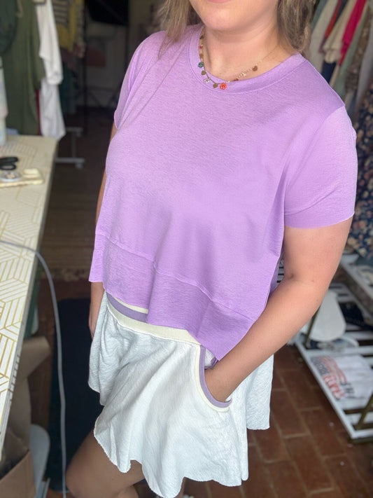 POWER PLAY TOP - LAVENDER