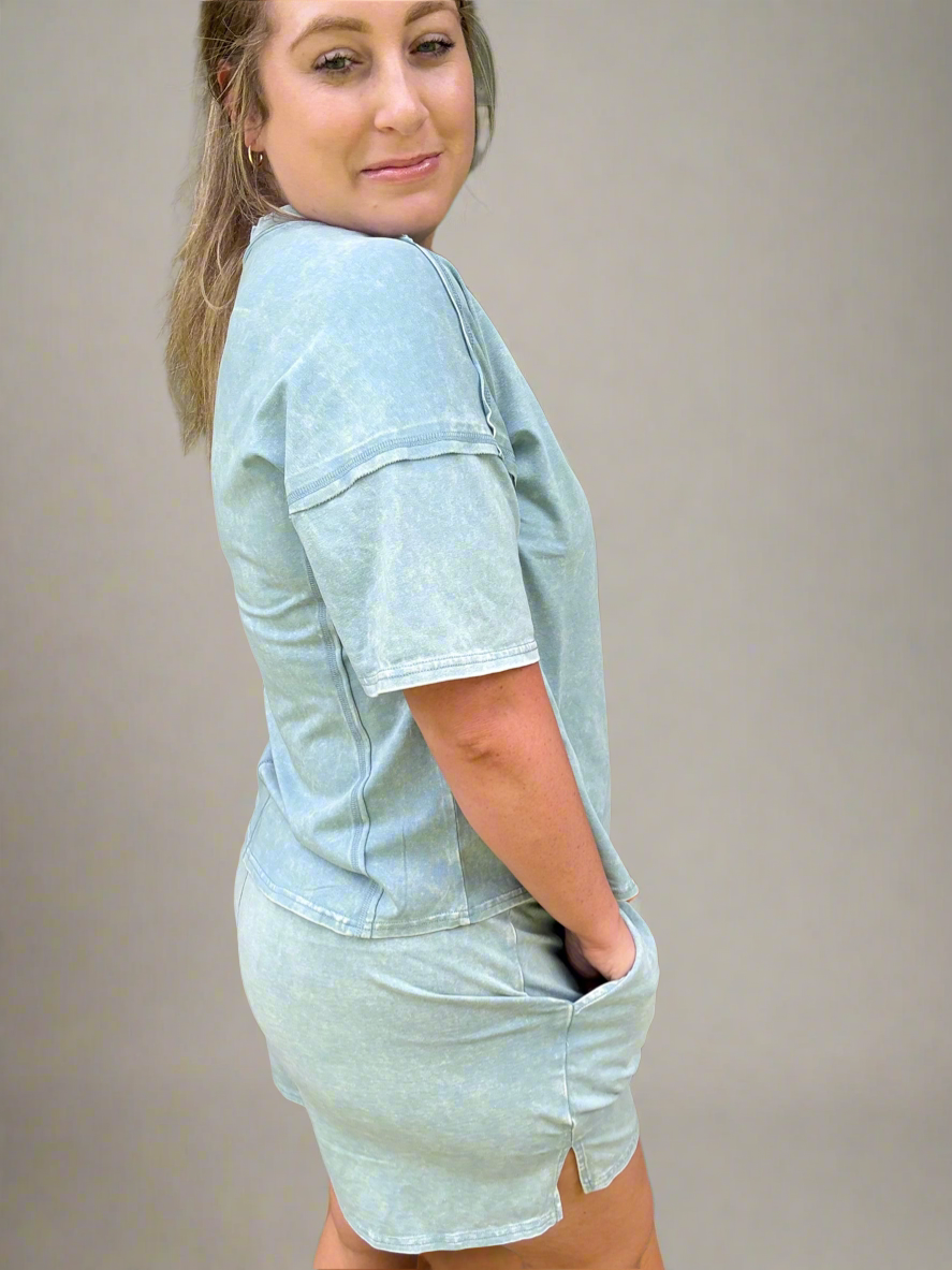 ON THE GO SET - Blue Grey