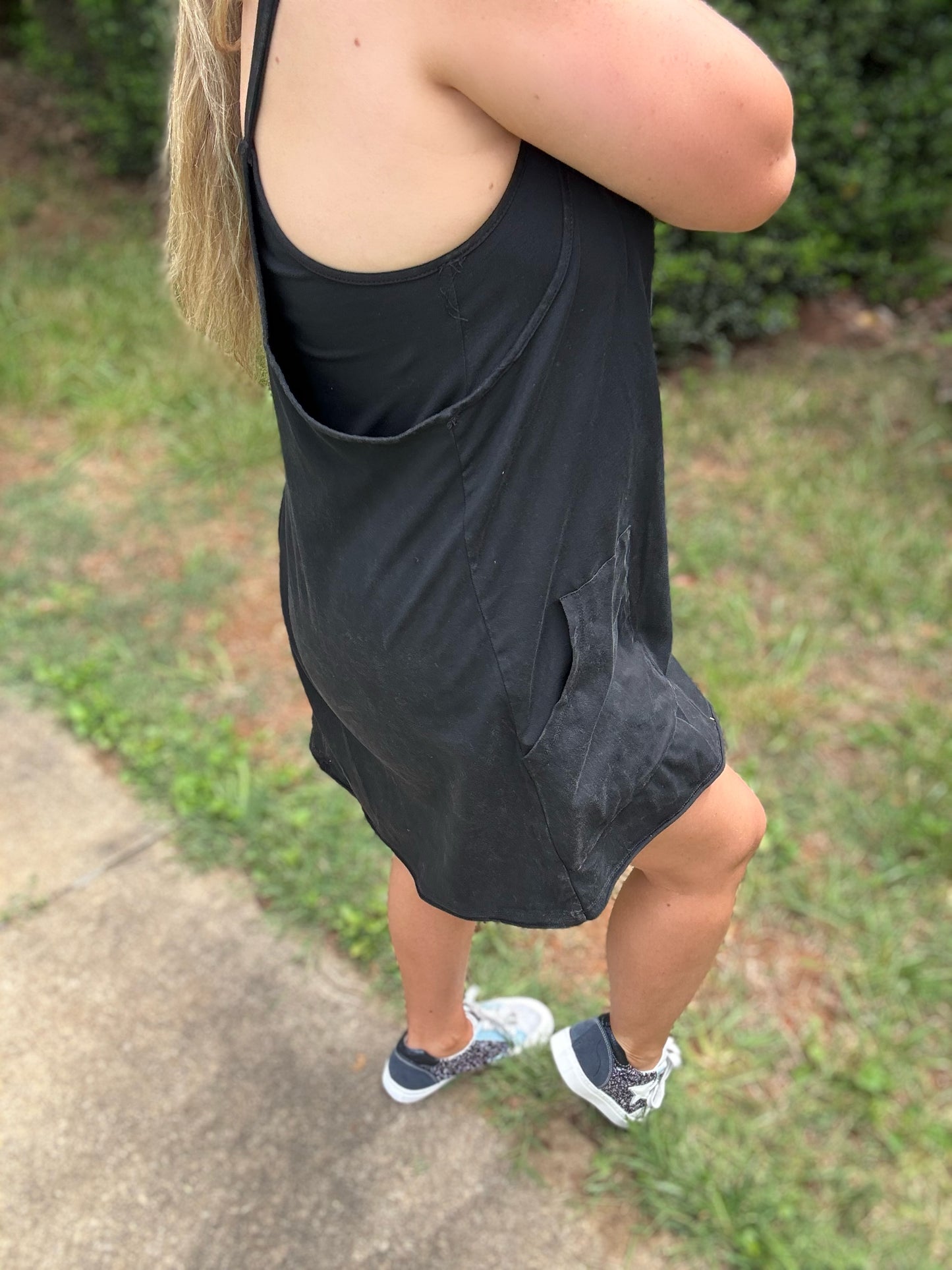 EASY FIT - ROMPER DRESS/ Black