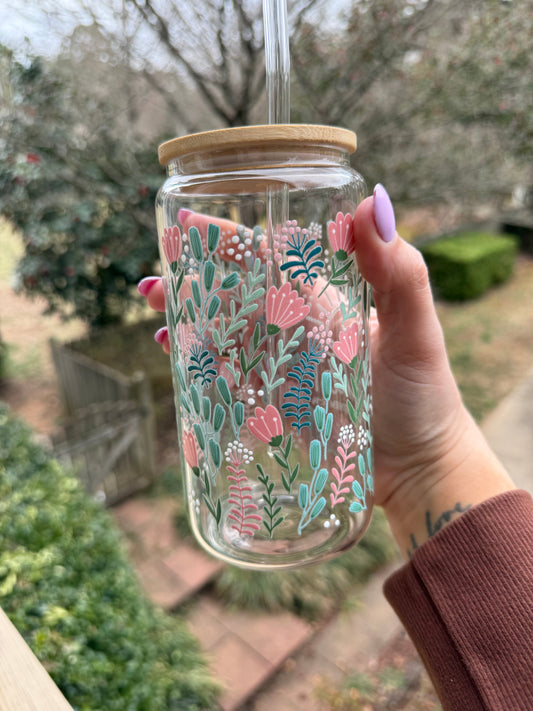 BE THE LIGHT - GLASS CUP Light Shine Co.