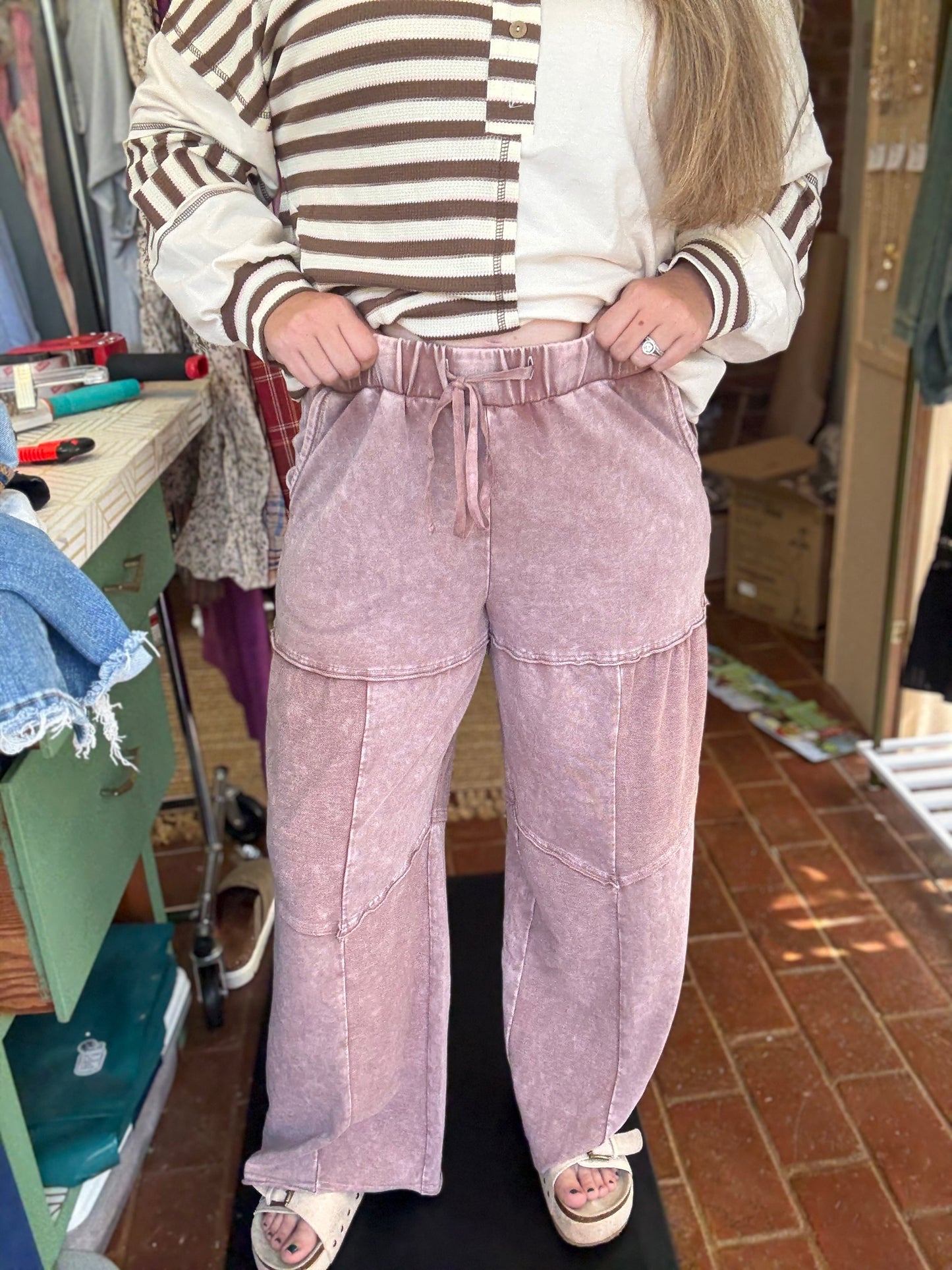 MOCHA ROSE PANTS