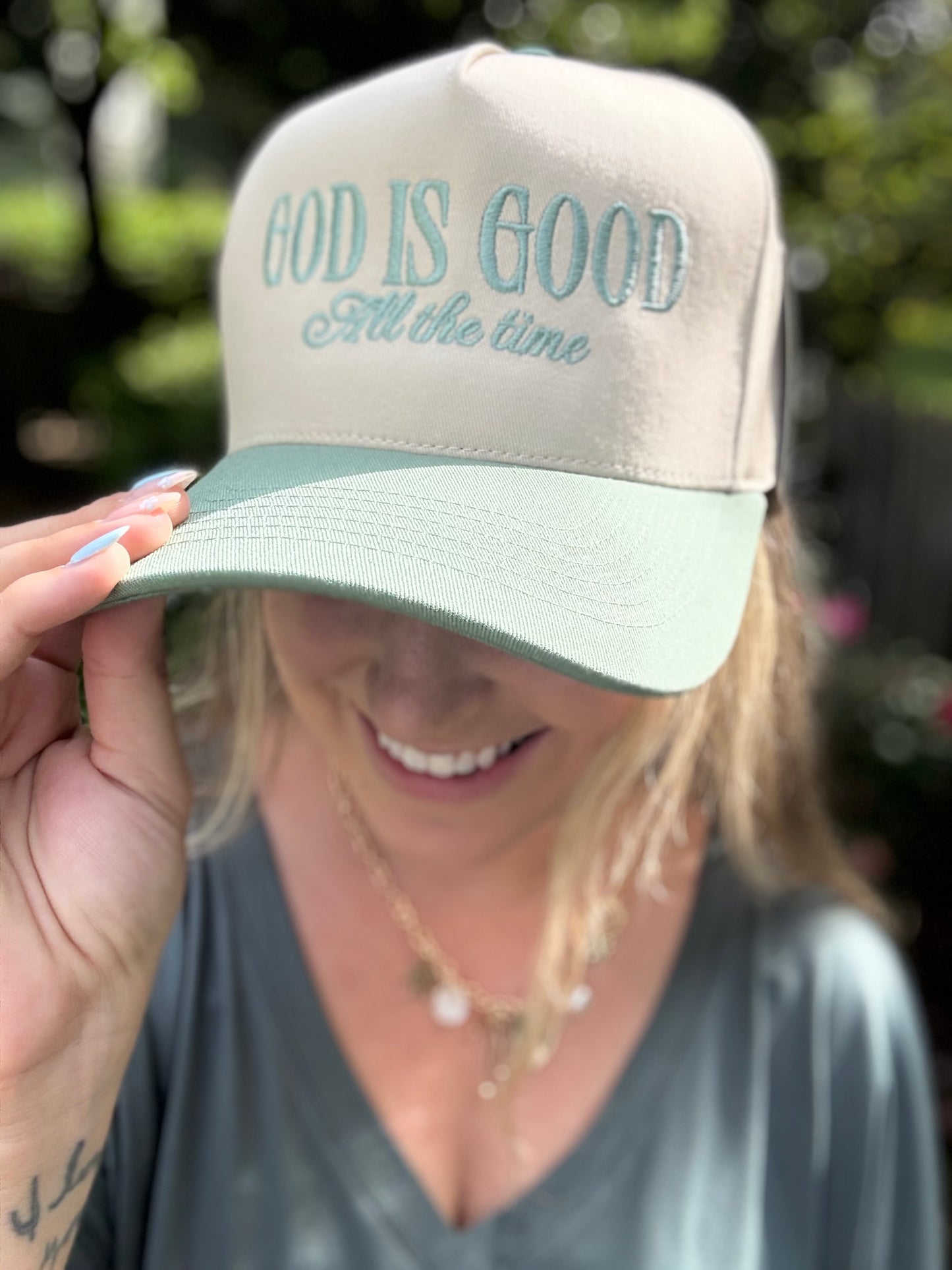 GOD IS GOOD - Trucker Hat