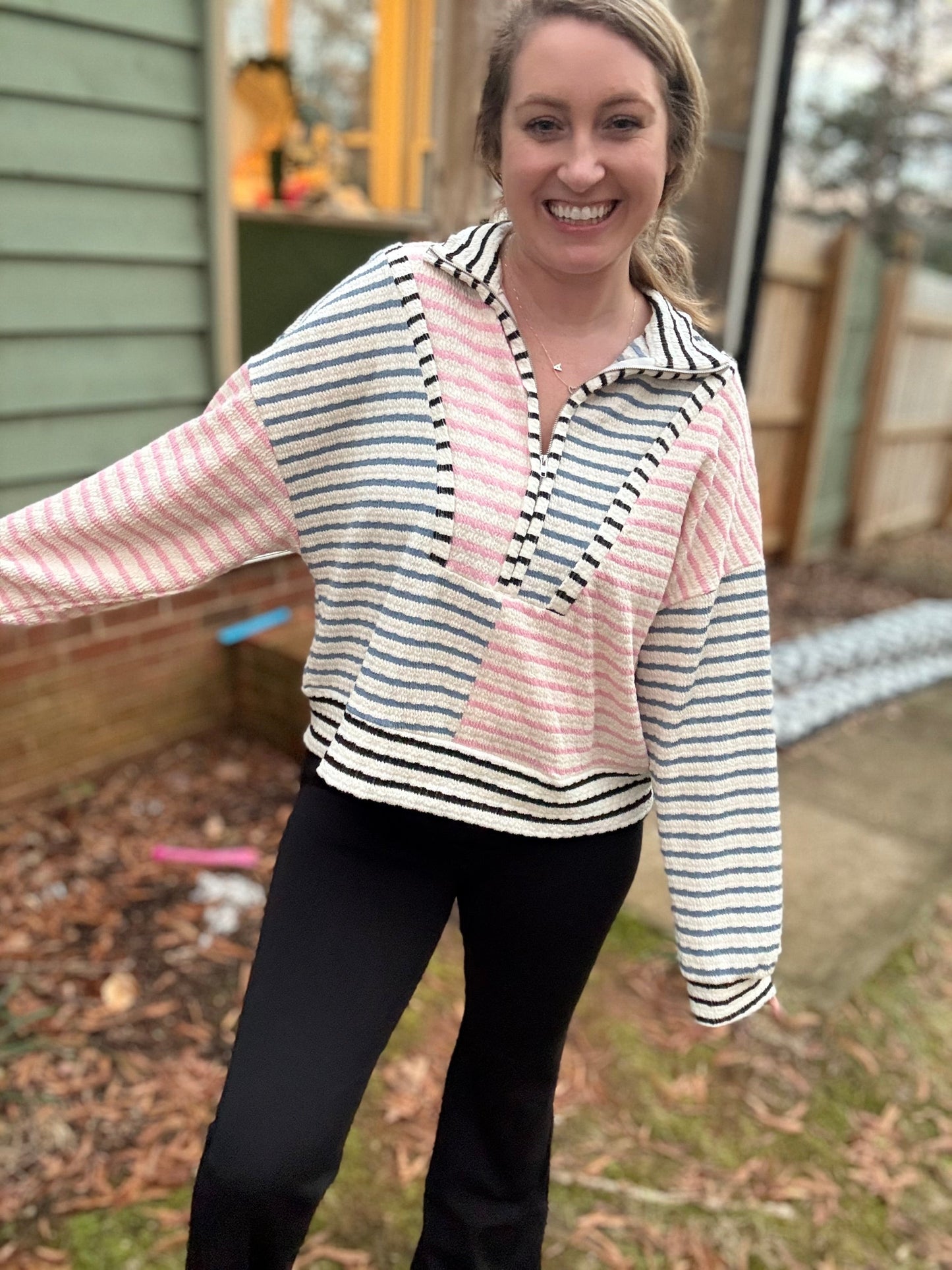 PASTEL PATTERN - PULLOVER Light Shine Co.