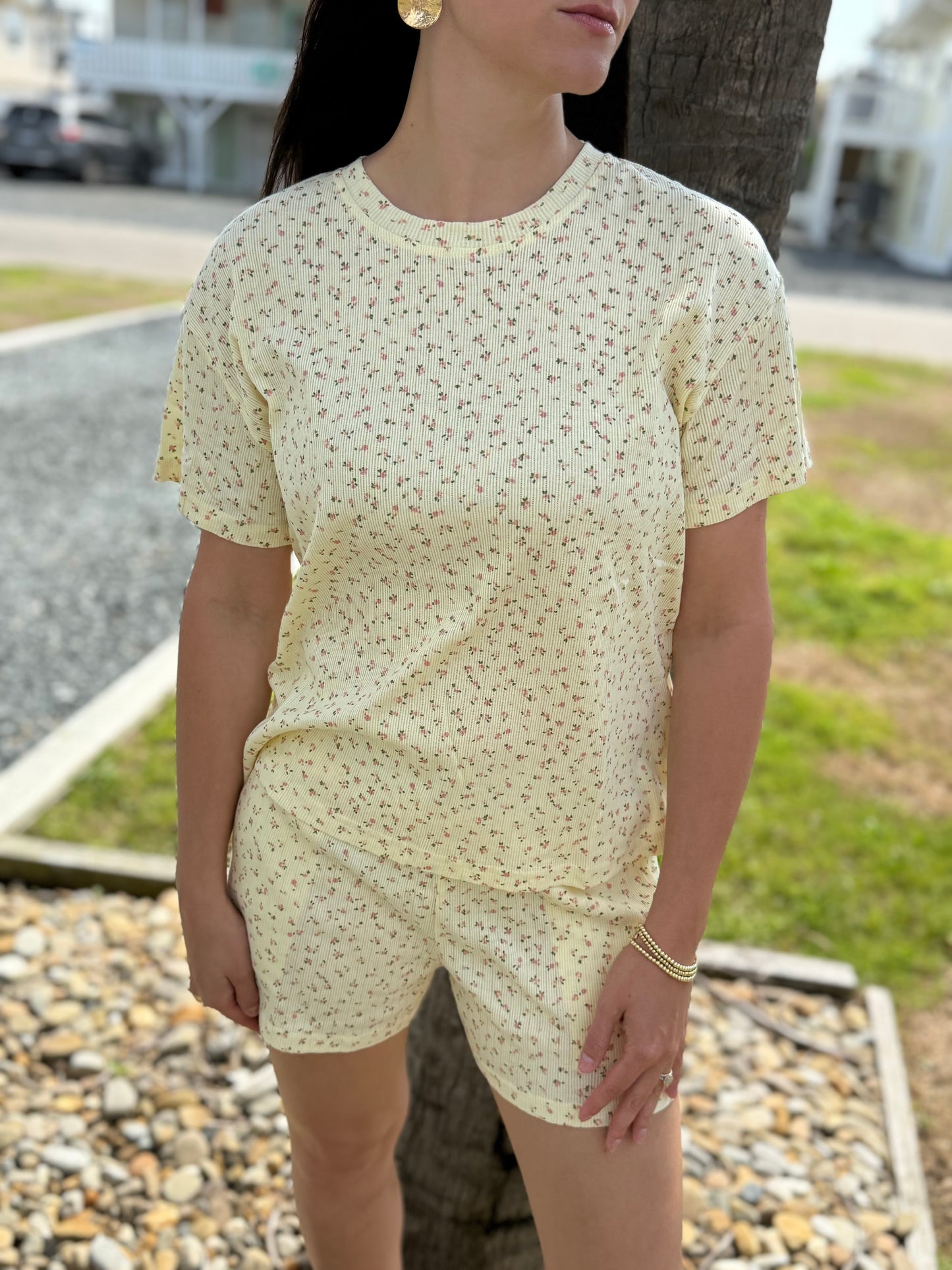 DITZY LEMON FLORAL - SET