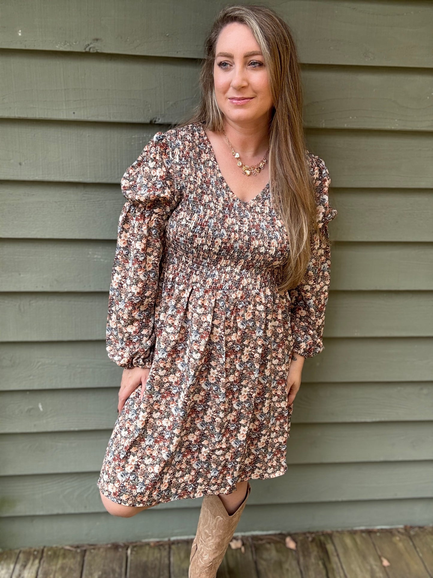 VINTAGE FLOWER - Floral Dress