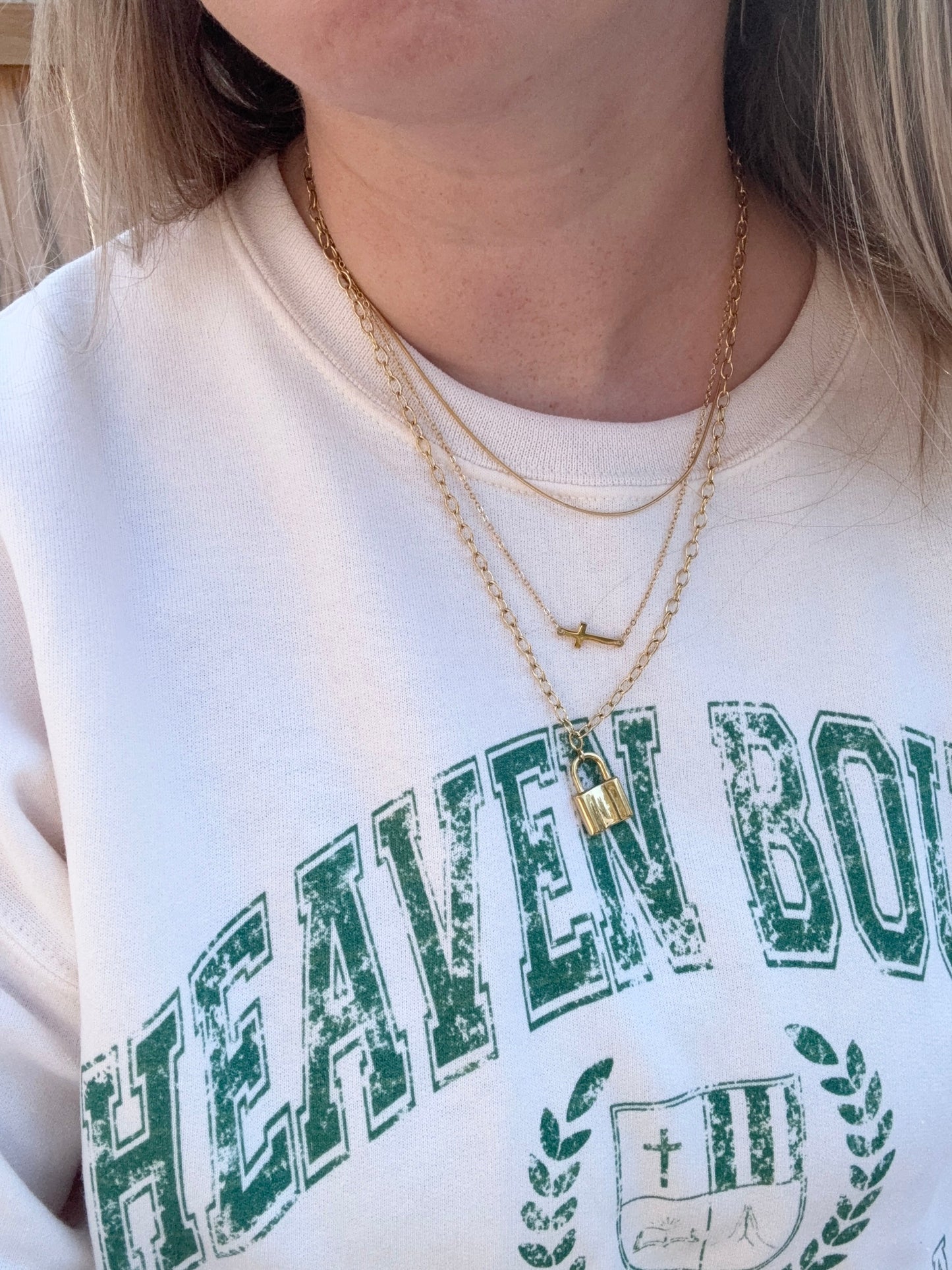 HEAVEN BOUND - GRAPHIC SWEATSHIRT Light Shine Co.