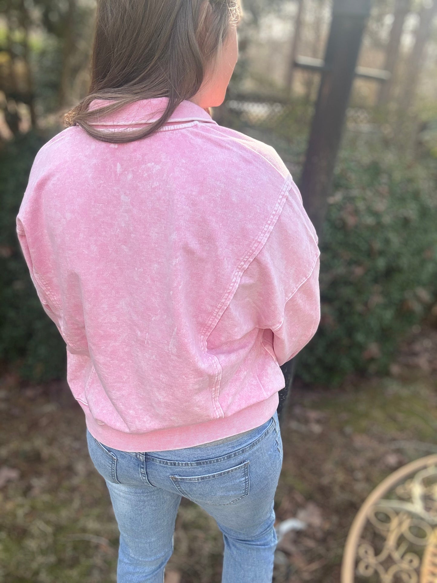 CARLY HALF SNAP - PULLOVER Light Shine Co.