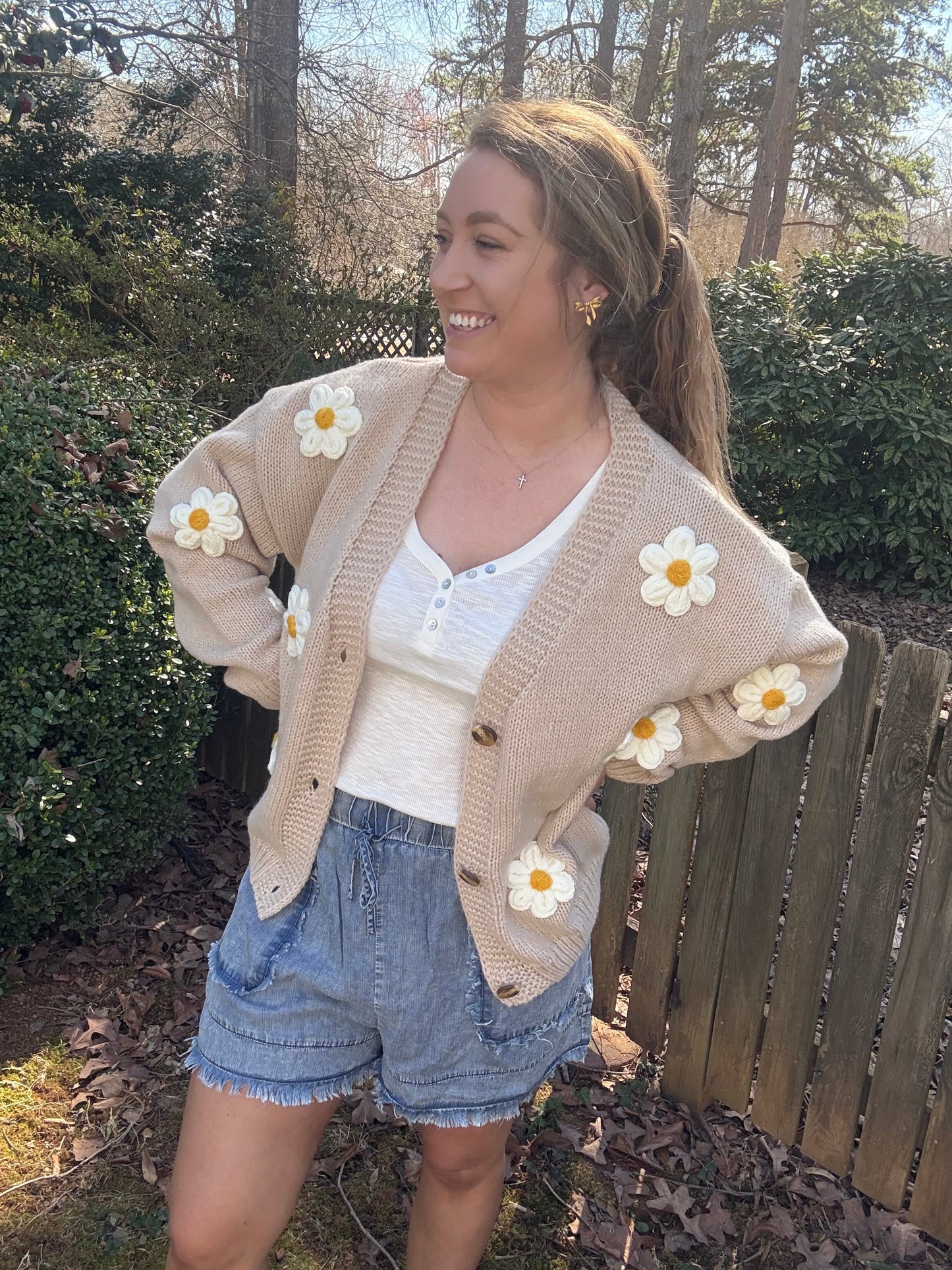 BLOOM & THREAD CARDIGAN Light Shine Co.