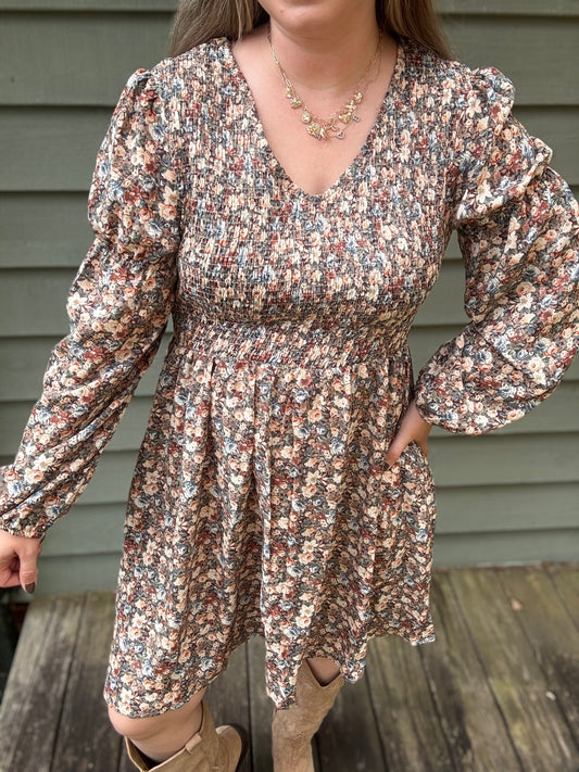 VINTAGE FLOWER - Floral Dress