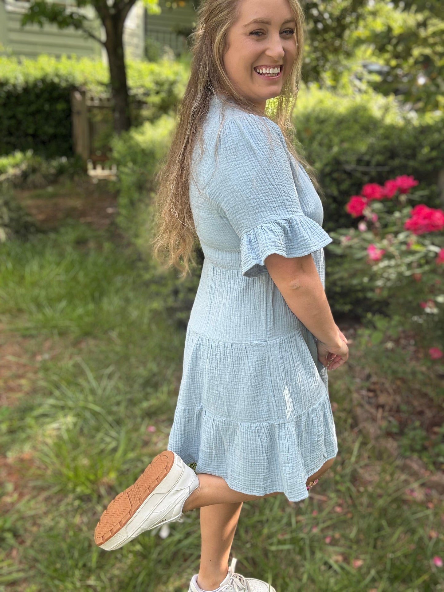 BLUE BELL - MINI DRESS