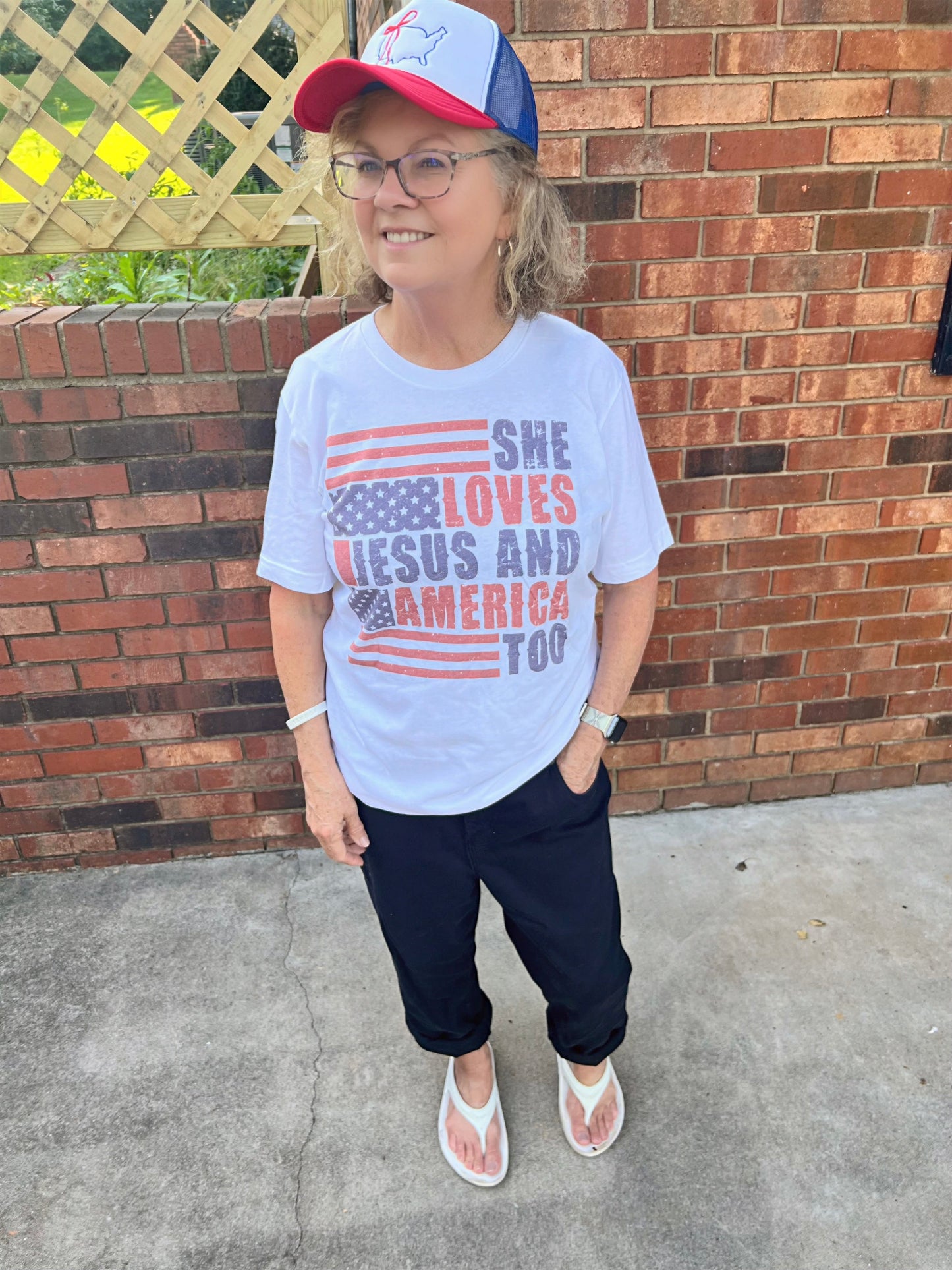 AMERICA BOW - TRUCKER HAT Light Shine Co.