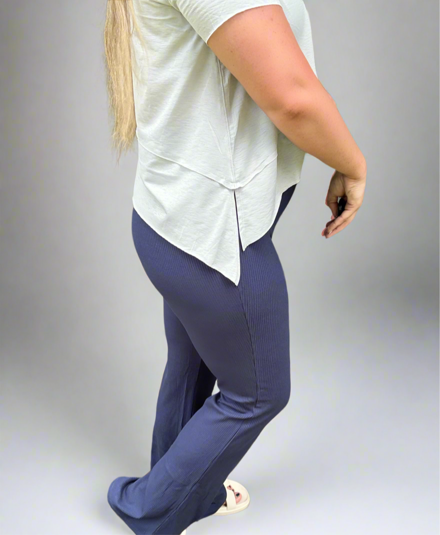 NAVY DAZE - RIBBED PANTS