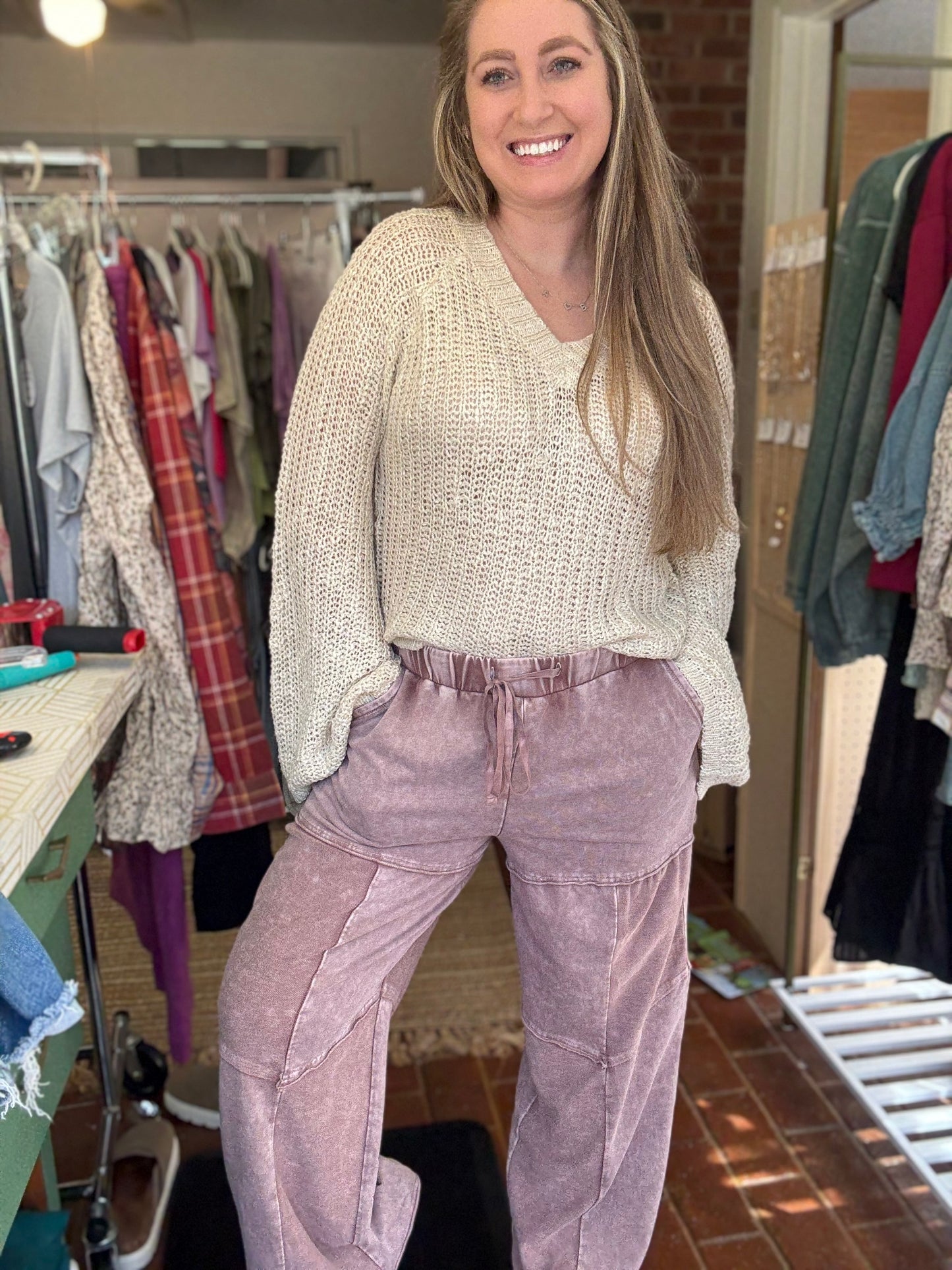 MOCHA ROSE PANTS