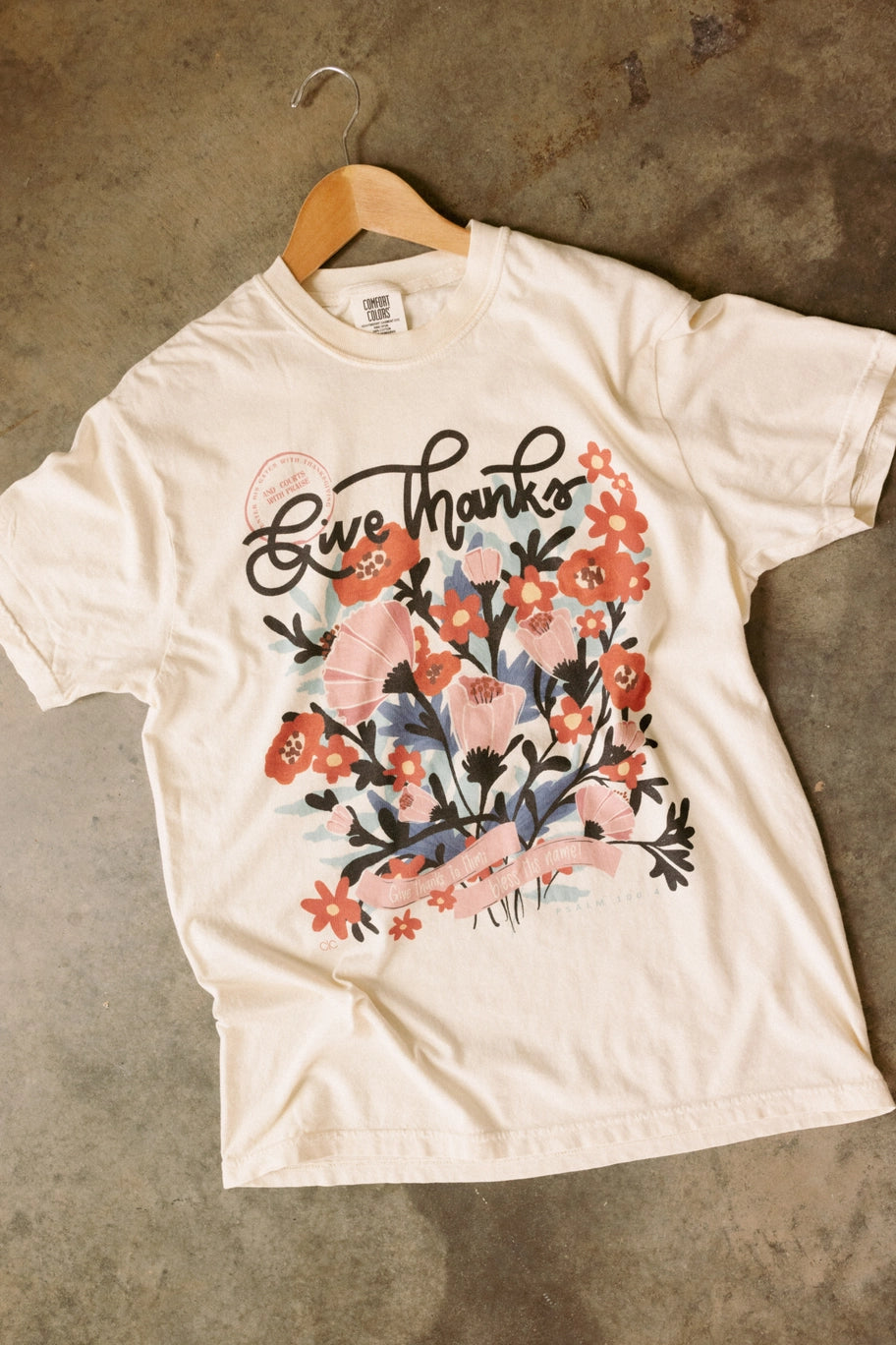 GIVE THANKS TEE Light Shine Co.