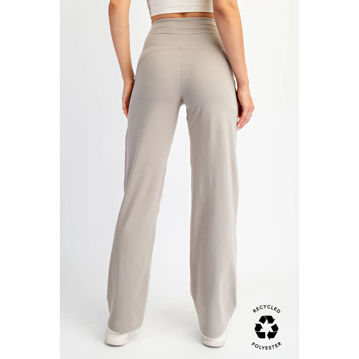 BUTTERLUX STRAIGHT LEG PANTS- Taupe