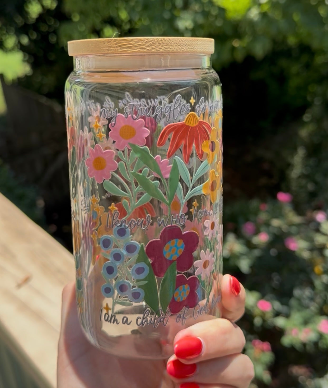 WHOSE I AM - GLASS CUP