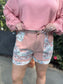 PATCHWORK FLORAL - SHORTS