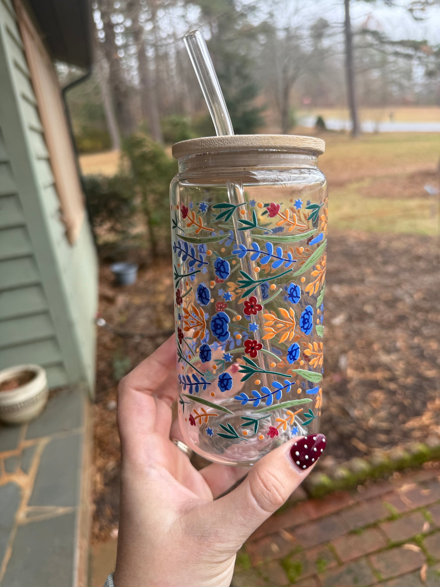 LOVE ONE ANOTHER - GLASS CUP