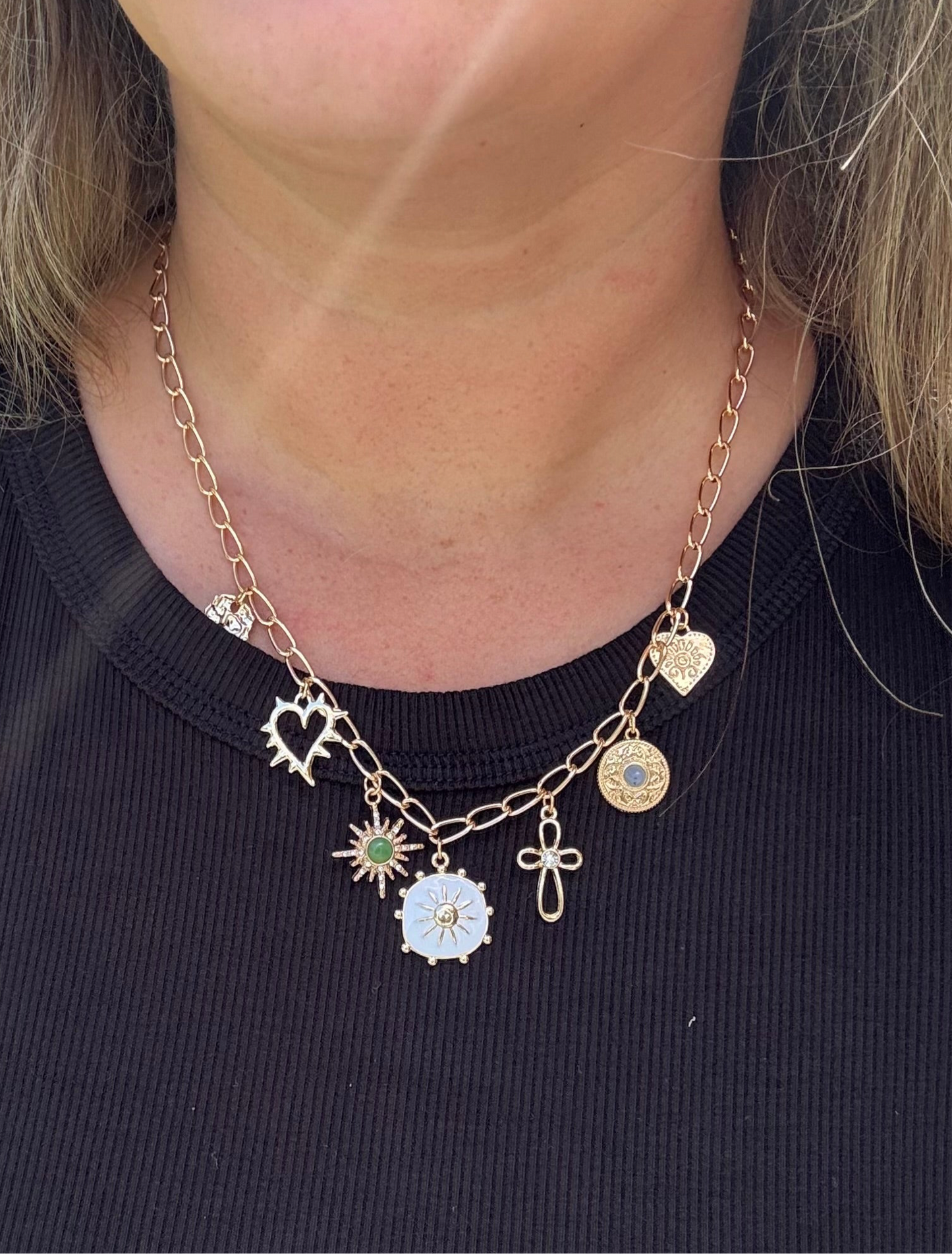EMERALD SUN NECKLACE