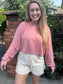 EYELET FRILL SHORTS