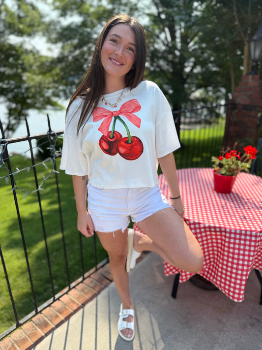 DARLING CHERRY - TEE