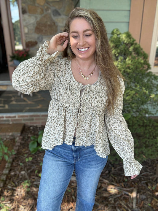 GARDEN PARTY BLOUSE