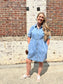 THE DAISY DENIM DRESS Light Shine Co.