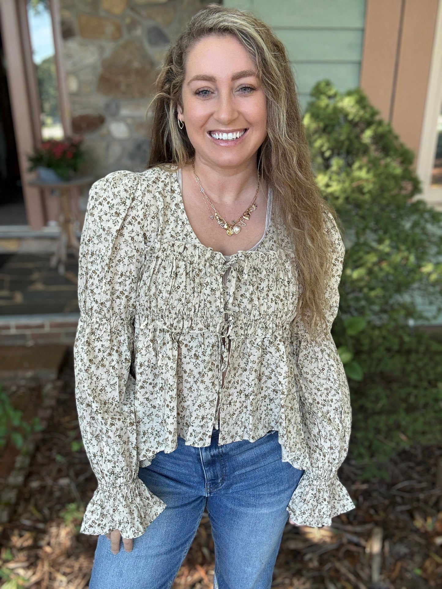 GARDEN PARTY BLOUSE