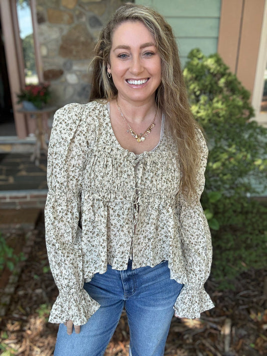 GARDEN PARTY BLOUSE