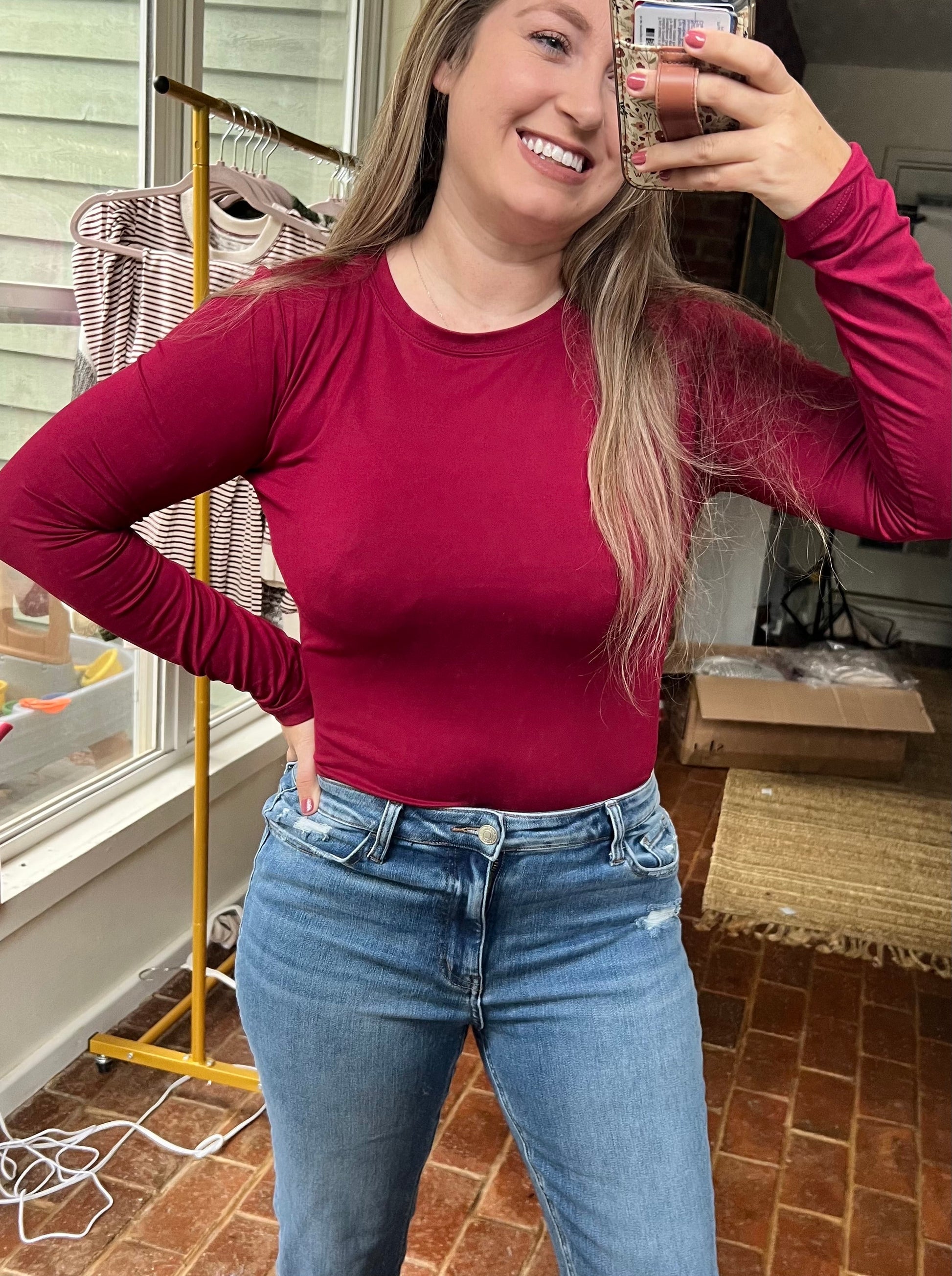 NOT SO BASIC - LONG SLEEVE TOP Light Shine Co.