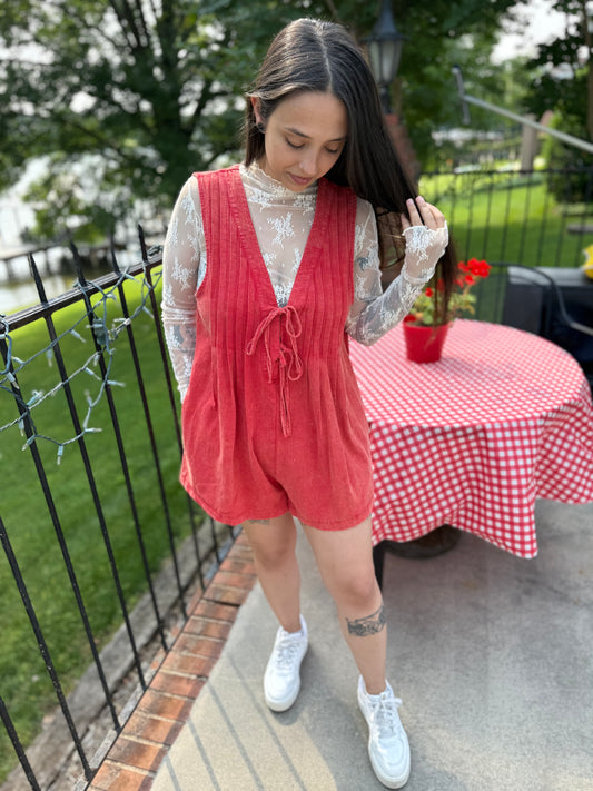 CHERRY BOMB - ROMPER