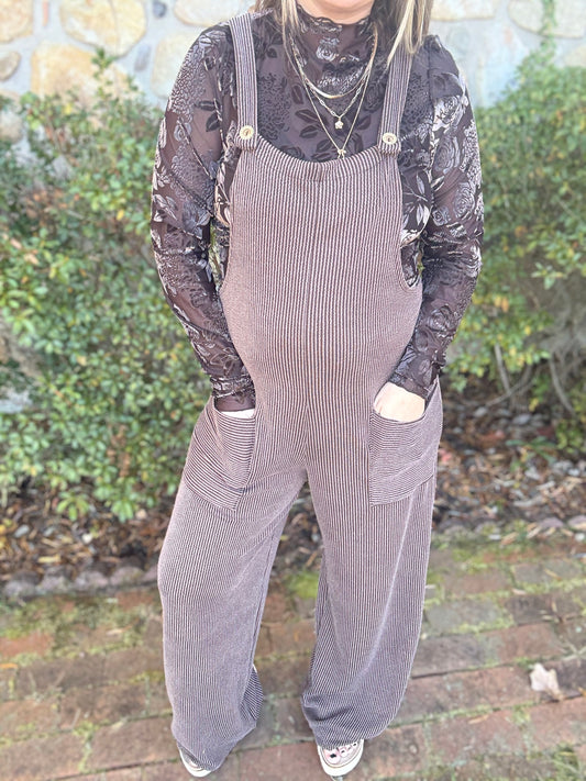 ROSLYN RIBBED JUMPSUIT