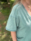 PETAL ROMPER - SAGE