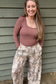 SCOOP NECK - Ribbed Long Sleeve