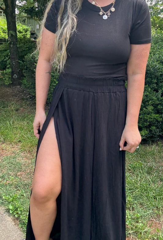 SPLIT DECISION - MAXI SKIRT