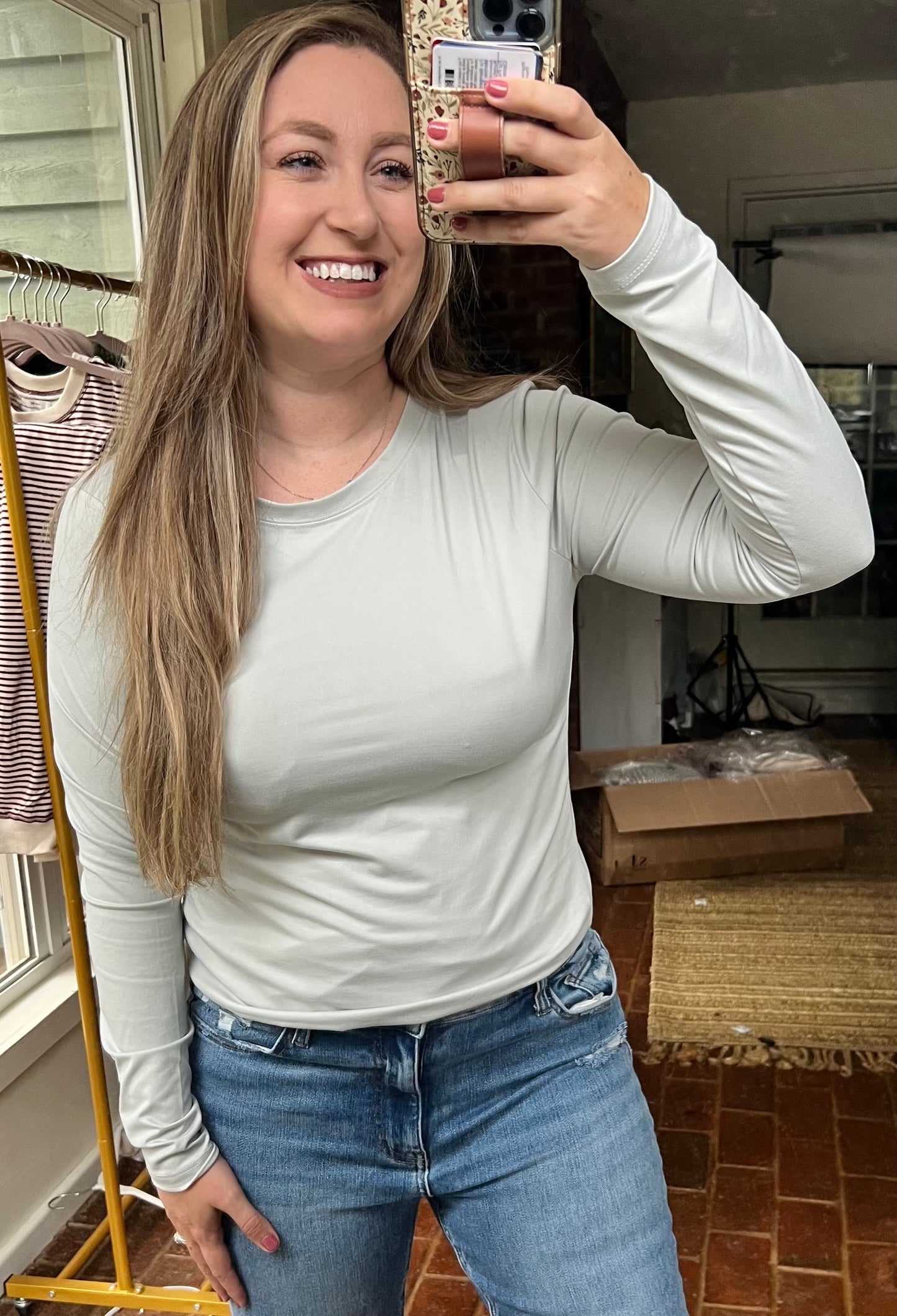 NOT SO BASIC - LONG SLEEVE TOP Light Shine Co.