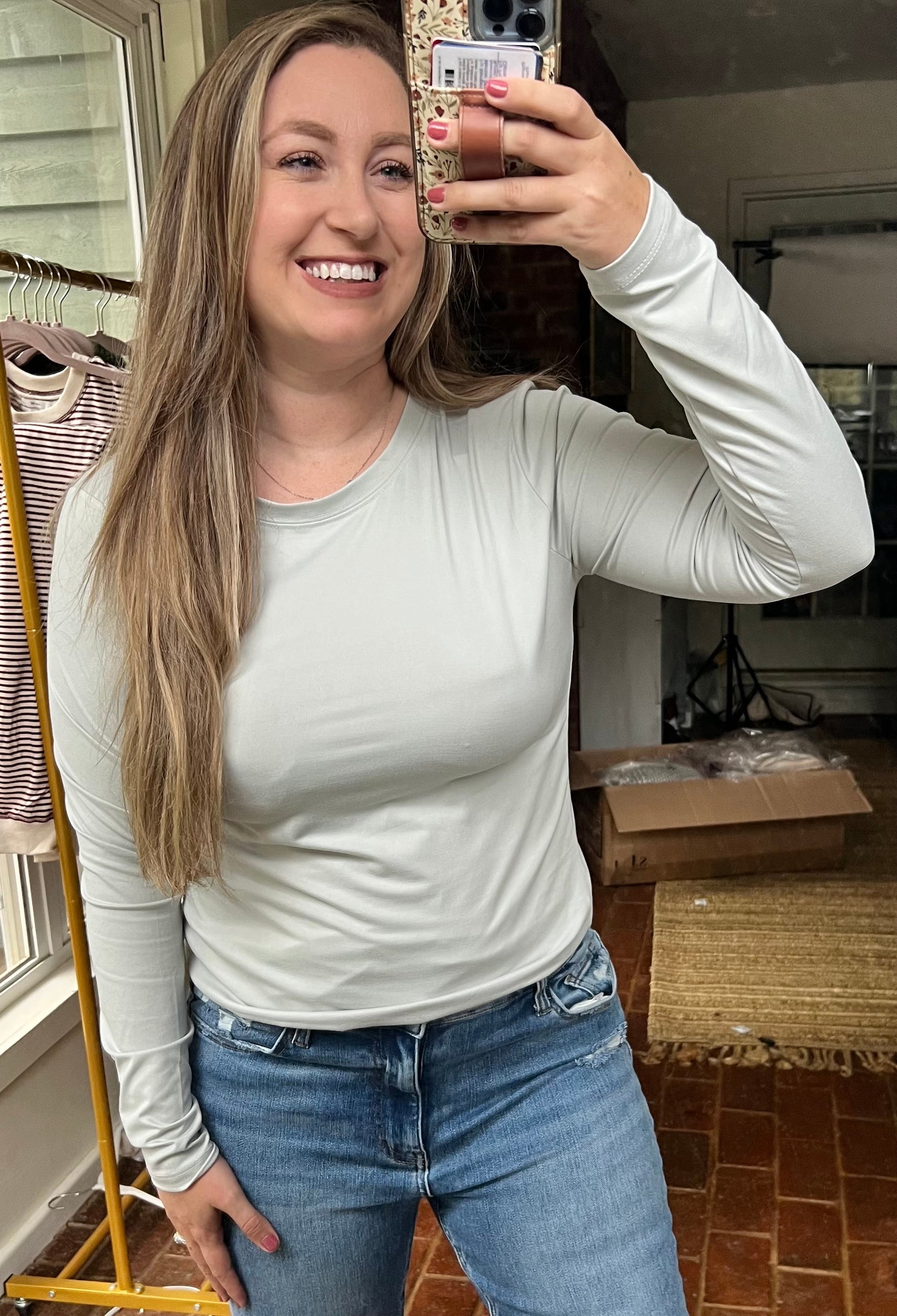NOT SO BASIC - LONG SLEEVE TOP Light Shine Co.