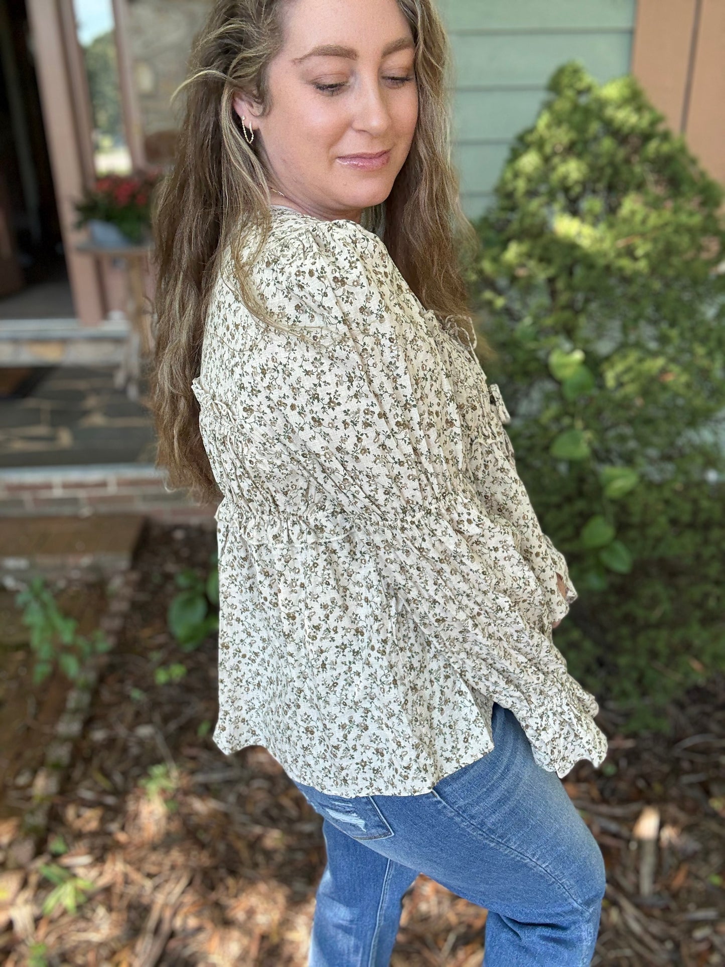 GARDEN PARTY BLOUSE