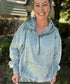 PETAL PULLOVER - Blue Grey