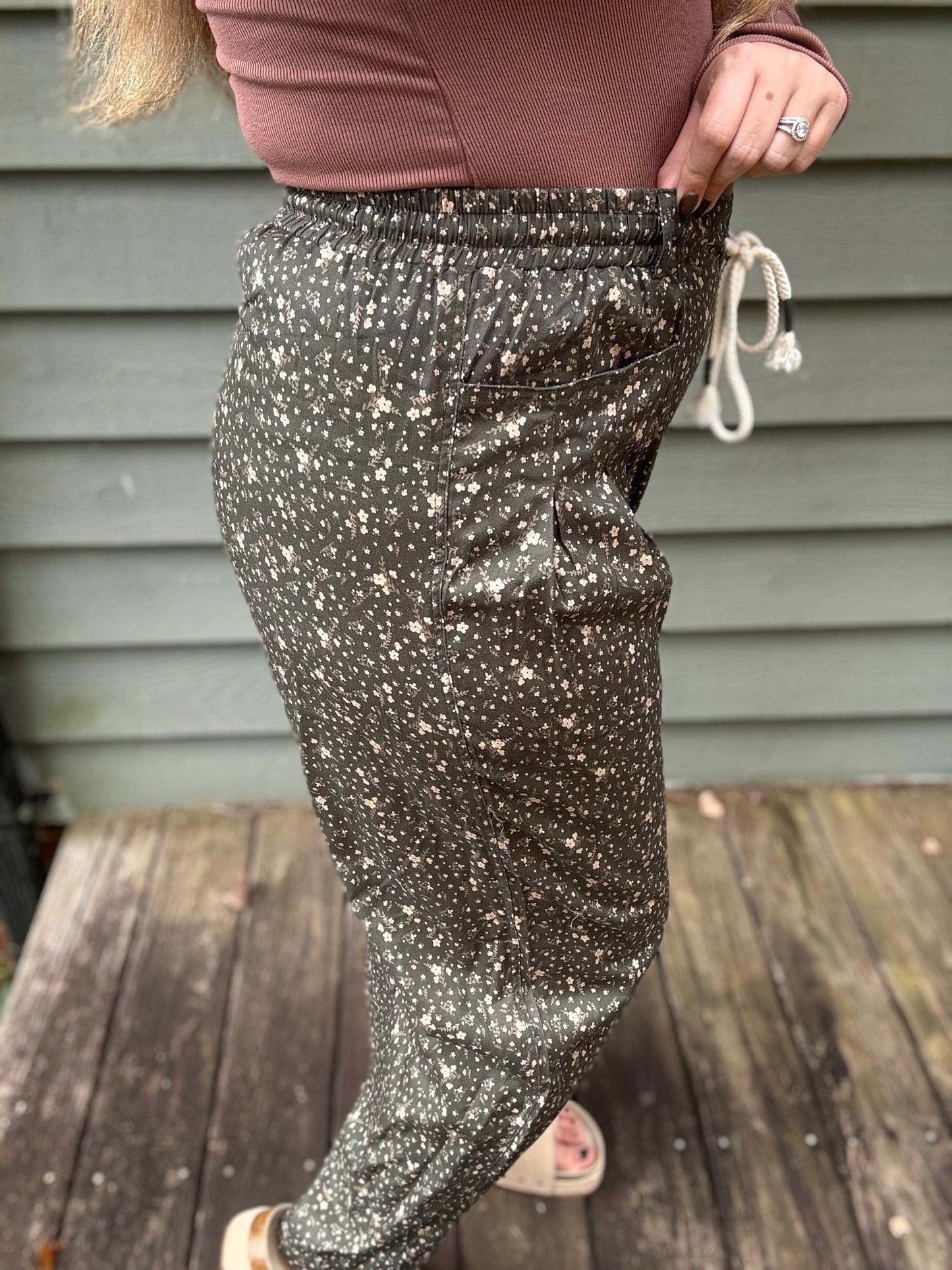 SECRET GARDEN -  Barrel Pants