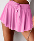 COURT CRUSH SKORT - Bright Mauve