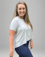 POWER PLAY TOP - GREY