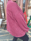 MARSALA RIBBED CARDIGAN