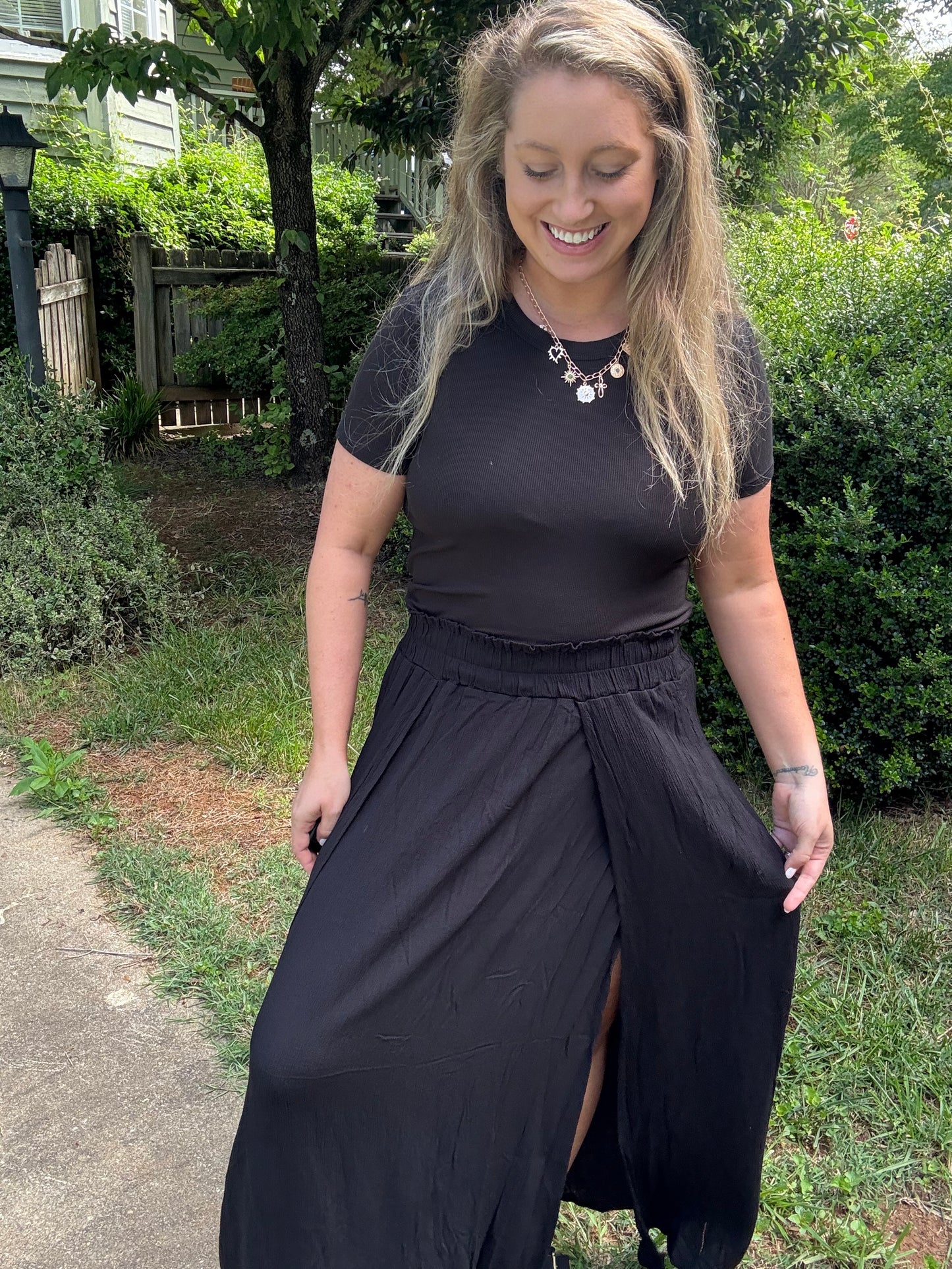 SPLIT DECISION - MAXI SKIRT