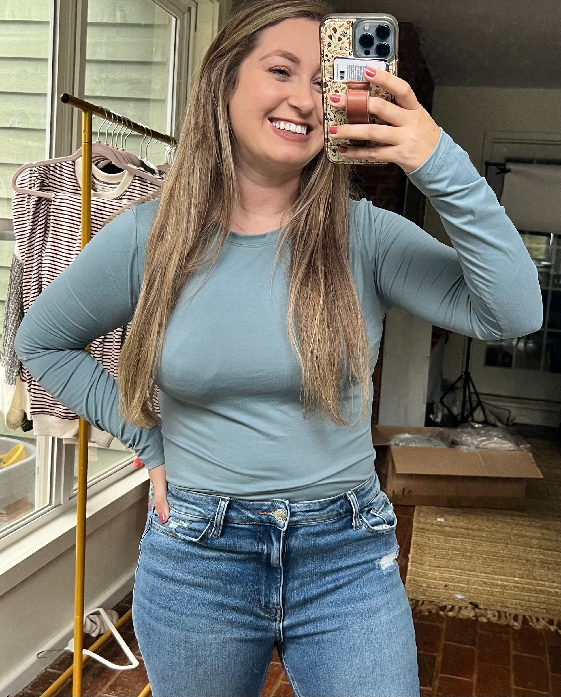 NOT SO BASIC - LONG SLEEVE TOP Light Shine Co.