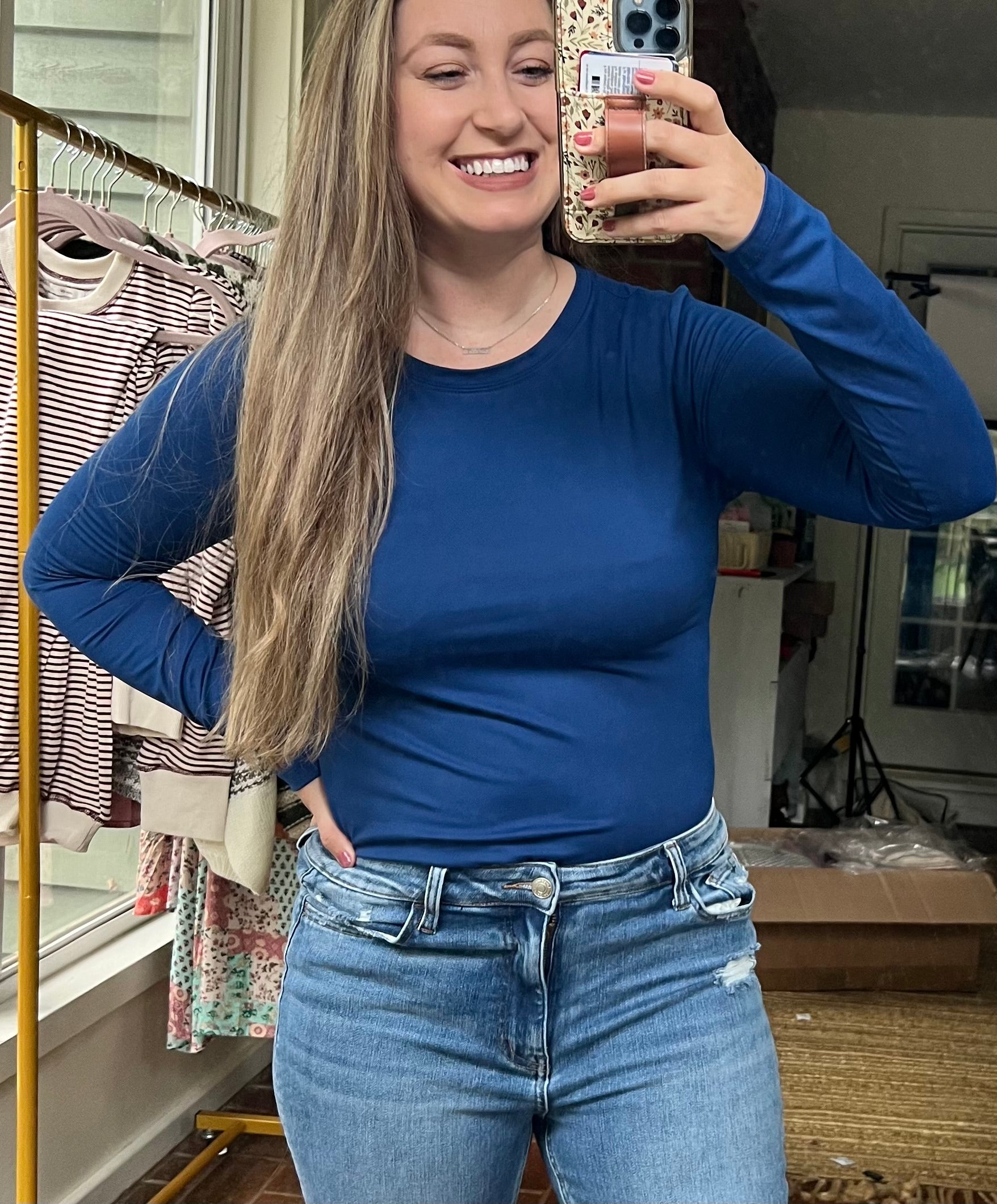 NOT SO BASIC - LONG SLEEVE TOP Light Shine Co.