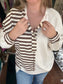 CIDER STRIPE HENLEY