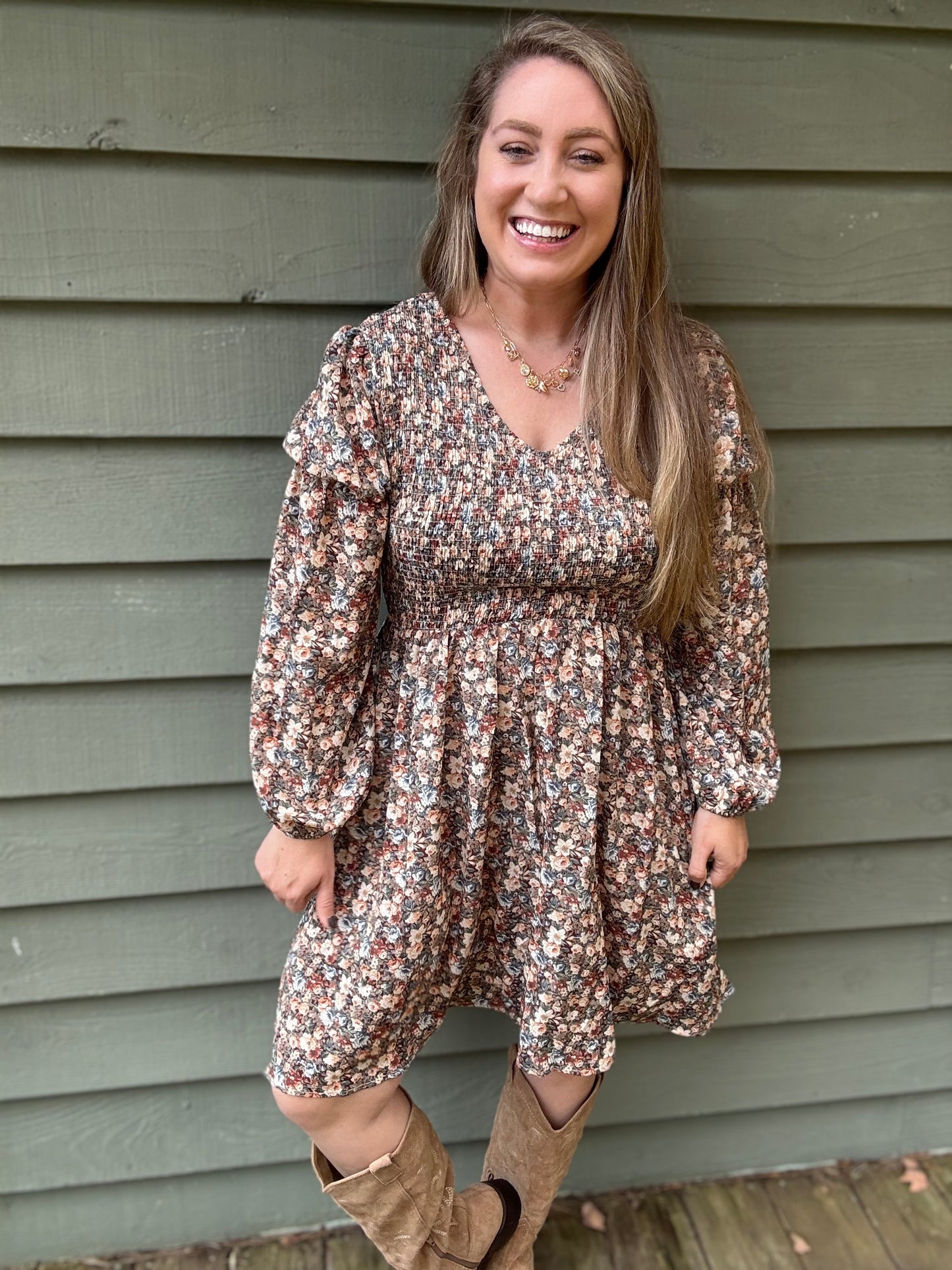 VINTAGE FLOWER - Floral Dress